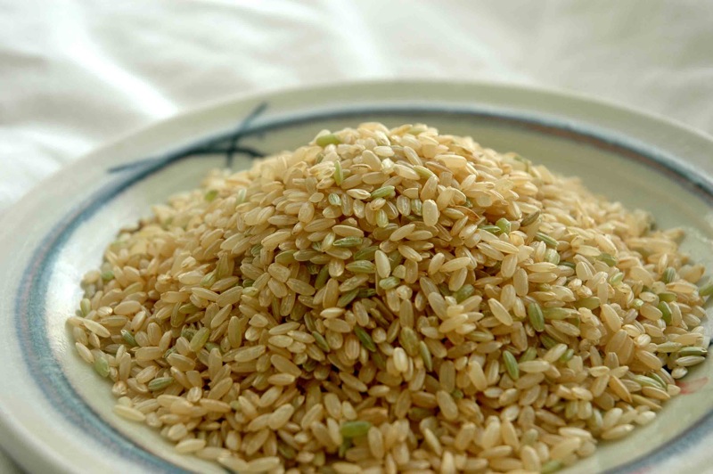 organic brown rice