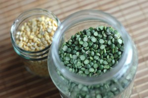 organic split peas