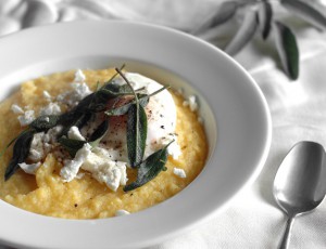 organic sweet corn polenta