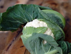 organic cauliflower