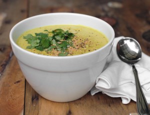 organic cauliflower soup