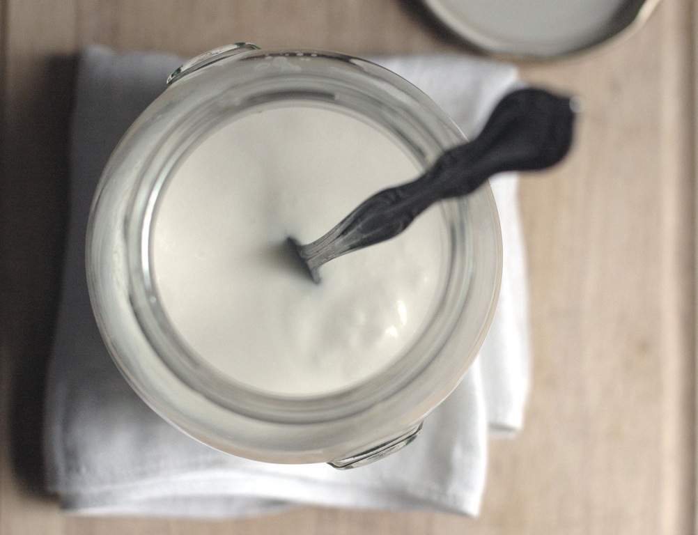 organic yoghurt