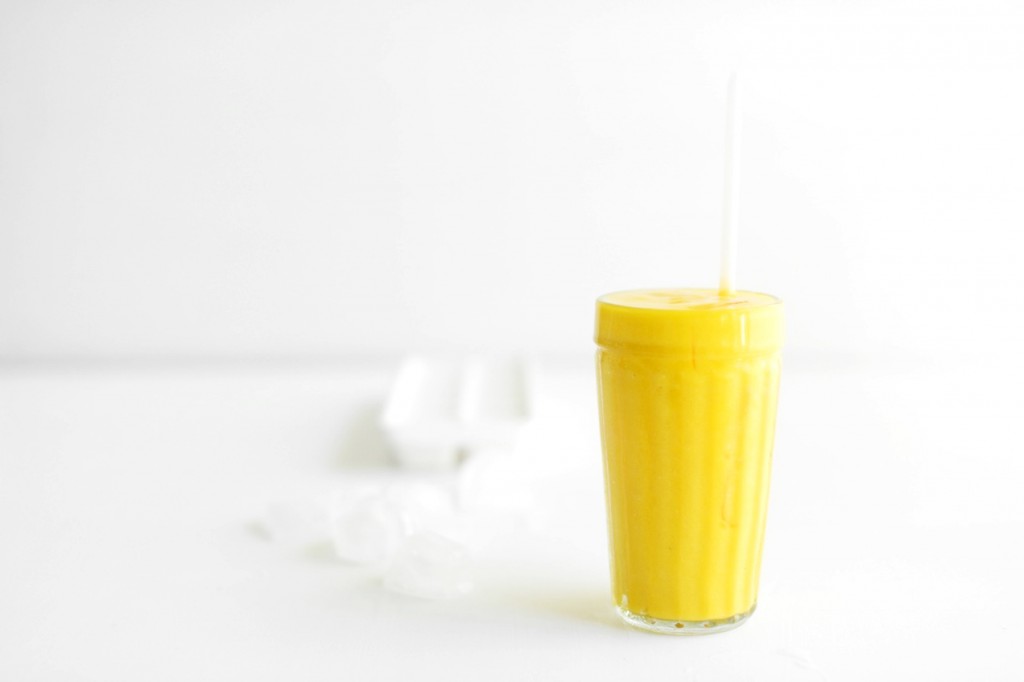 mango smoothie organic coconut water