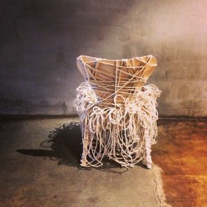 Tracey Deep "She Chair" art work